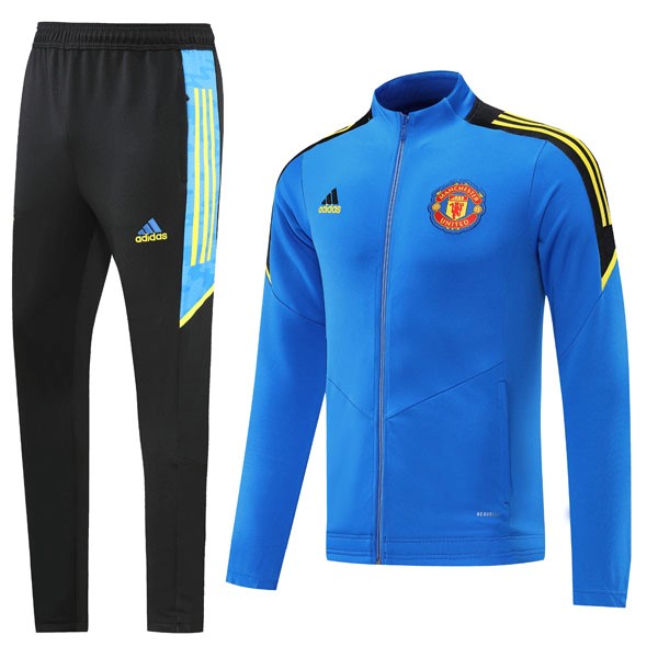 Trainingsanzug Manchester United 2022-23 Blau